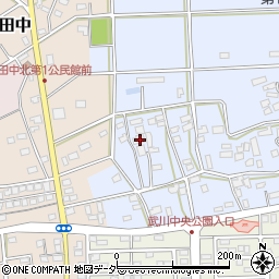 埼玉県深谷市長在家628周辺の地図