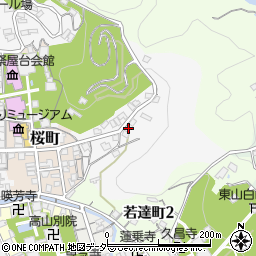 岐阜県高山市左京町367-1周辺の地図