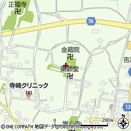 茨城県つくば市吉沼周辺の地図