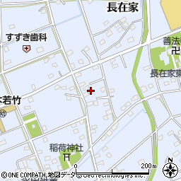 埼玉県深谷市長在家254周辺の地図