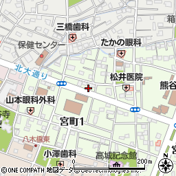 熊谷法人会（公益社団法人）周辺の地図