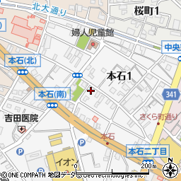 埼玉県熊谷市本石1丁目126周辺の地図