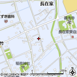 埼玉県深谷市長在家252周辺の地図