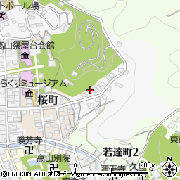 岐阜県高山市左京町149周辺の地図