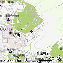 岐阜県高山市左京町149周辺の地図