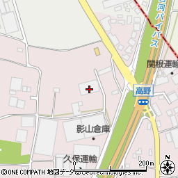 茨城県古河市高野754周辺の地図