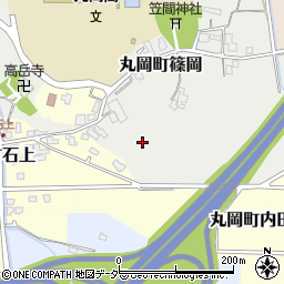 福井県坂井市丸岡町篠岡周辺の地図