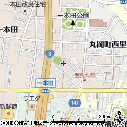 ＪＡ福井県　介護センターはなさき周辺の地図