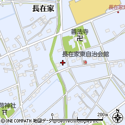 埼玉県深谷市長在家1211周辺の地図