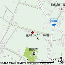 茨城県古河市前林1771-7周辺の地図