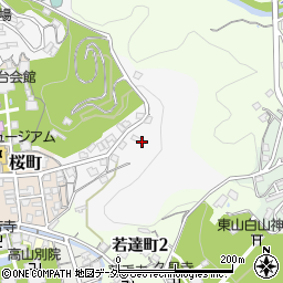 岐阜県高山市左京町413周辺の地図
