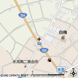 茨城県古河市水海2253-1周辺の地図