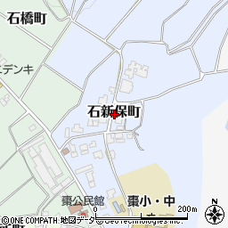 福井県福井市石新保町周辺の地図