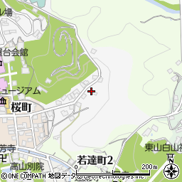岐阜県高山市左京町416周辺の地図