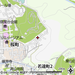 岐阜県高山市左京町453周辺の地図