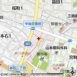 埼玉県熊谷市仲町13周辺の地図
