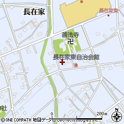 埼玉県深谷市長在家1208周辺の地図