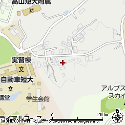岐阜県高山市下岡本町2115周辺の地図