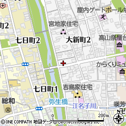 松井駐車場周辺の地図