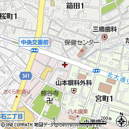 埼玉県熊谷市仲町26周辺の地図
