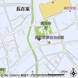 埼玉県深谷市長在家1207周辺の地図
