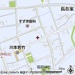 埼玉県深谷市長在家399周辺の地図