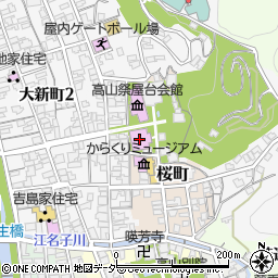桜山日光館周辺の地図