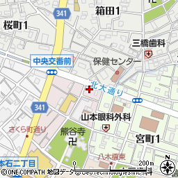 埼玉県熊谷市仲町25周辺の地図
