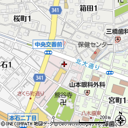 埼玉県熊谷市仲町22周辺の地図
