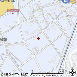 埼玉県深谷市長在家1578周辺の地図