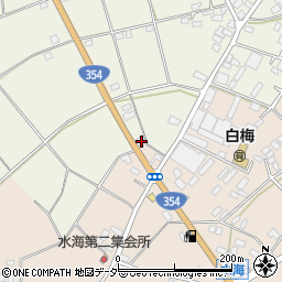 茨城県古河市釈迦1053-1周辺の地図