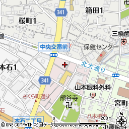 埼玉県熊谷市仲町5周辺の地図