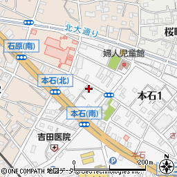 埼玉県熊谷市本石1丁目52周辺の地図