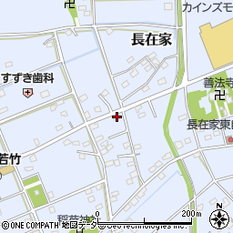 埼玉県深谷市長在家260周辺の地図