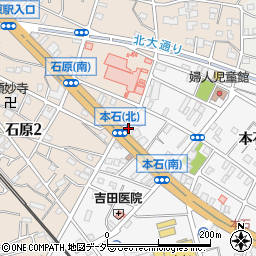 埼玉県熊谷市本石1丁目61周辺の地図