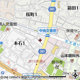 埼玉県熊谷市本石1丁目218周辺の地図