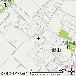 埼玉県深谷市瀬山377周辺の地図