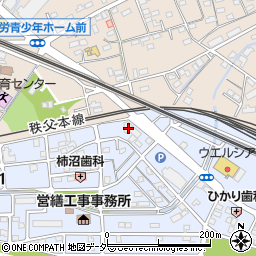 埼玉県信用金庫石原支店周辺の地図