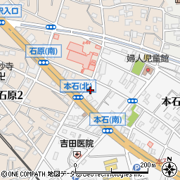埼玉県熊谷市本石1丁目61-1周辺の地図