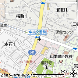 埼玉県熊谷市仲町1周辺の地図