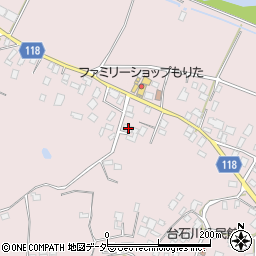 茨城県石岡市石川1周辺の地図