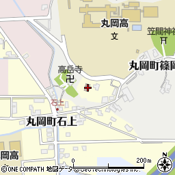 福井県坂井市丸岡町石上1-10周辺の地図