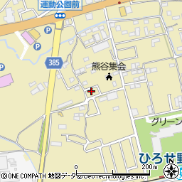 埼玉県熊谷市広瀬655周辺の地図