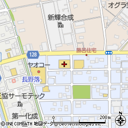 マルエドラッグ行田藤原店周辺の地図