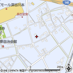 埼玉県深谷市長在家1251-1周辺の地図