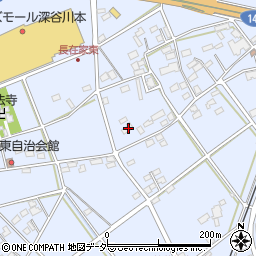 埼玉県深谷市長在家1251周辺の地図