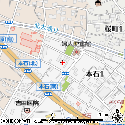 埼玉県熊谷市本石1丁目39周辺の地図