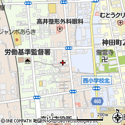 東流舞踊研究所周辺の地図