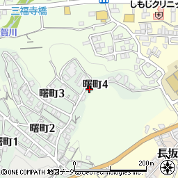 岐阜県高山市曙町4丁目18周辺の地図