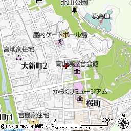 岐阜県高山市八幡町111周辺の地図